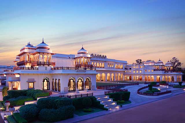 Royal indulgence at the Rambagh Palace, Jaipur.