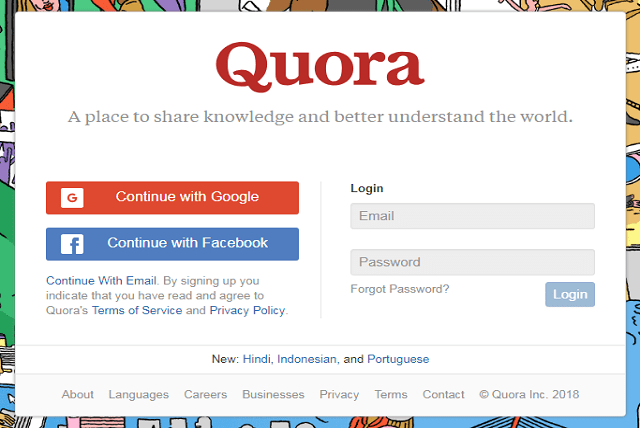 Quora-logo-tagline-login