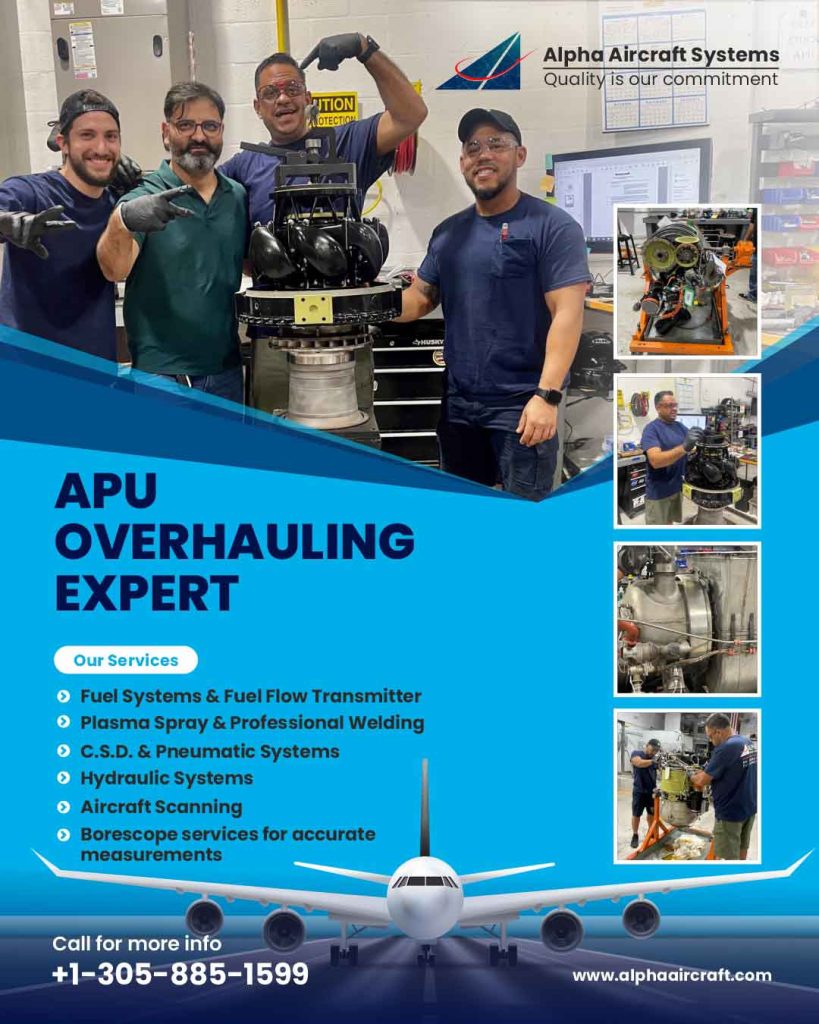 APU repair overhaul maintenance facility Alpha Aircraft Systems