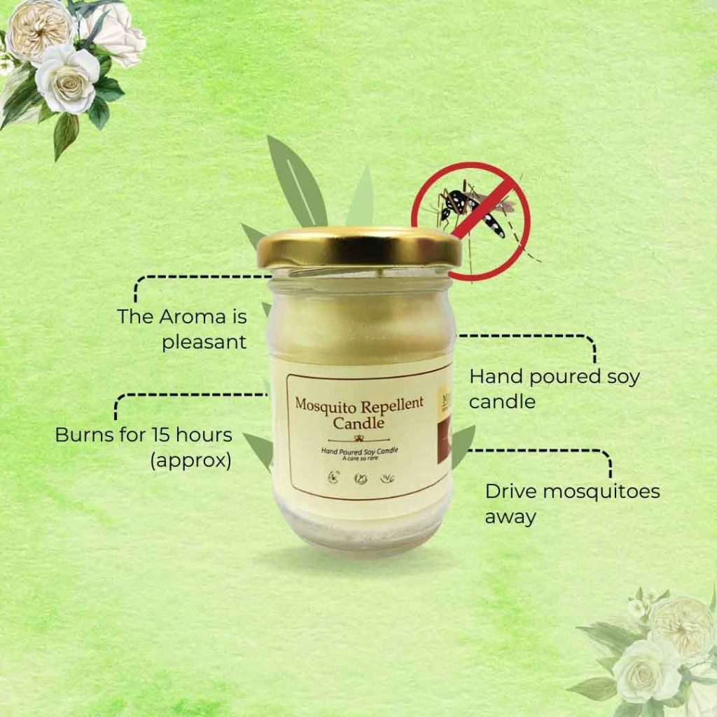 Mosquito Repellent Candle by Kayasiddhi herbal ayurvedic natural